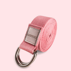 Yoga Stretch Strap – Flexibility & Back Support Stretching Belt for Yoga, Pilates & Aerial Fitness