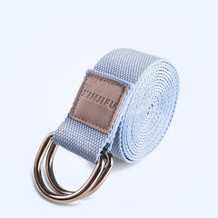 Yoga Stretch Strap – Flexibility & Back Support Stretching Belt for Yoga, Pilates & Aerial Fitness