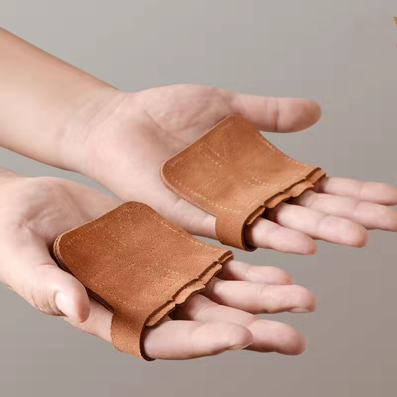 Cowhide Fitness Palm Protector