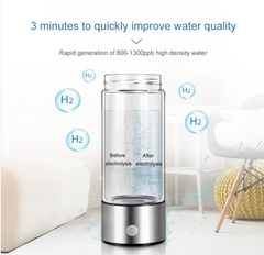 Hydrogen Water Bottle Generator – Smart Portable Hydrogen-Rich Water Cup for Enhanced Hydration & Wellness