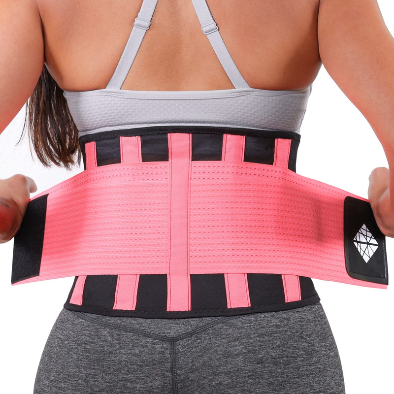 Adjustable Back Support Belt – Lumbar Brace for Lower Back Pain Relief, Posture Support & Weightlifting (Men & Women)